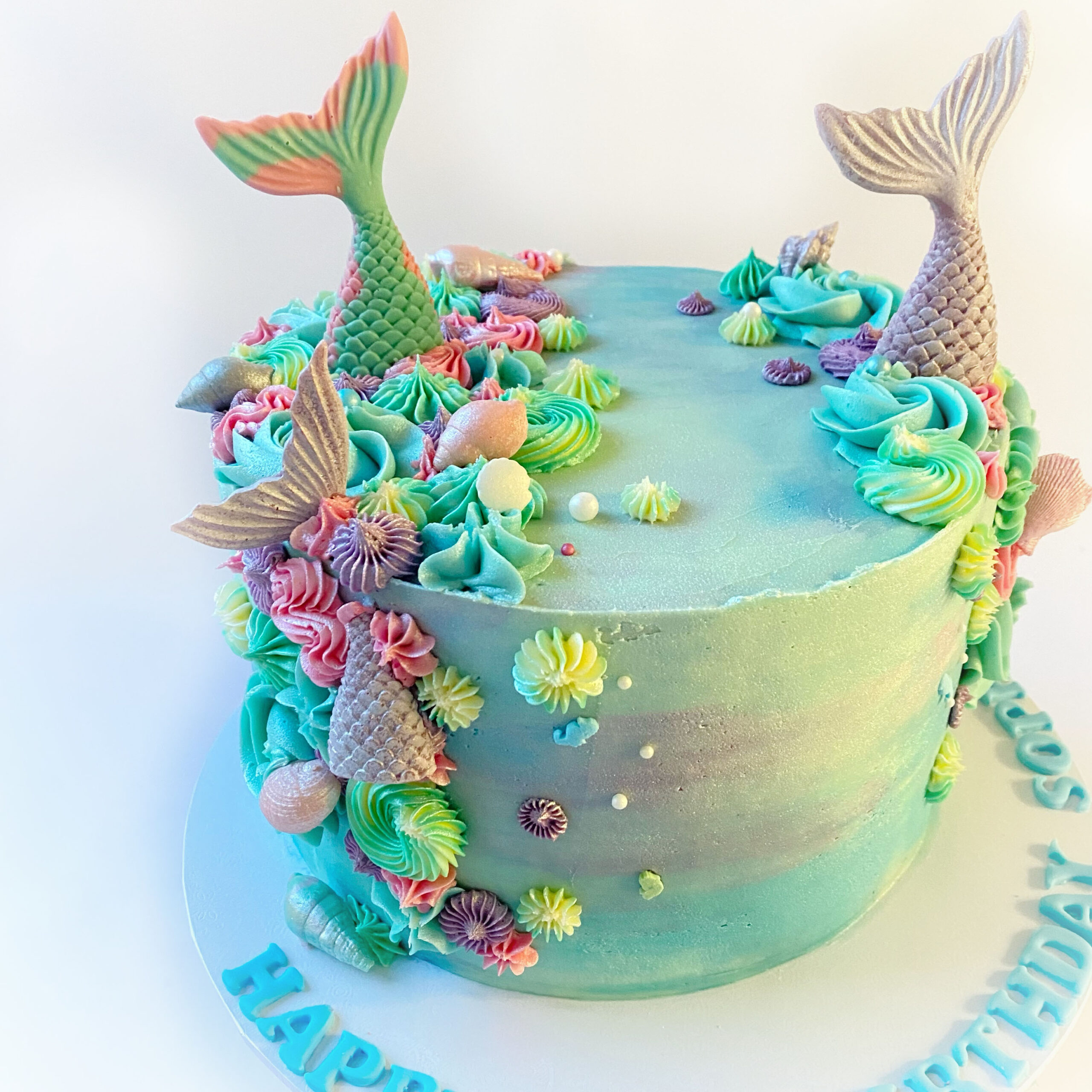 Crafty Cakes | Exeter | UK - Little Mermaid Cake-sonthuy.vn