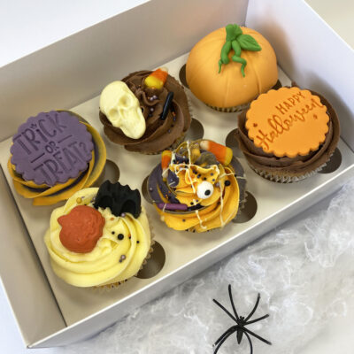 Ghoulish Gift Box of Cupcakes