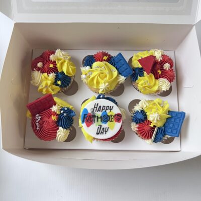 Super Dad Cupcake Gift Box