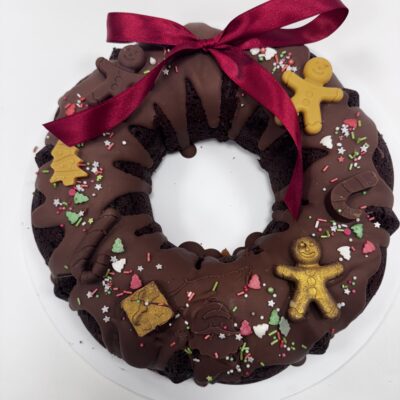 Brownie Wreath