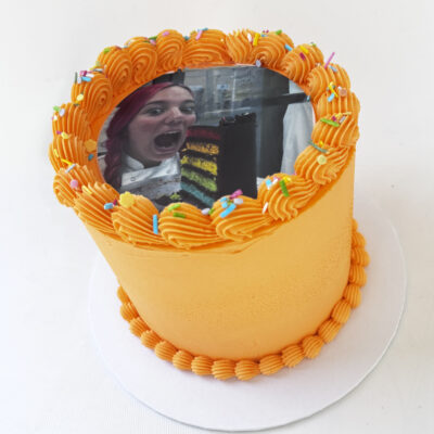 Photo Celebration Cake