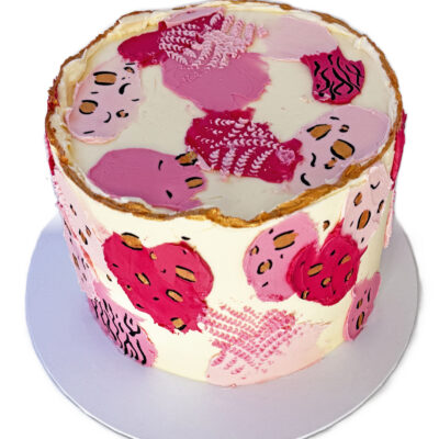 Pink Safari Cake